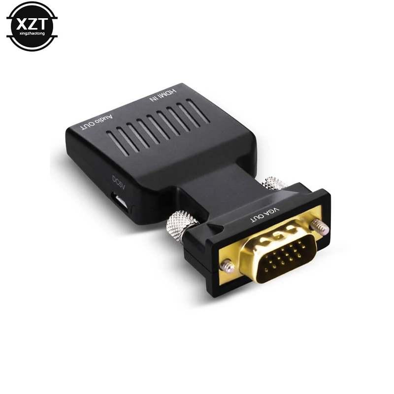 1 шт. горячая Распродажа 1080P VGA мужчины к совместимому с HDMI Женский видео адаптер W/3
