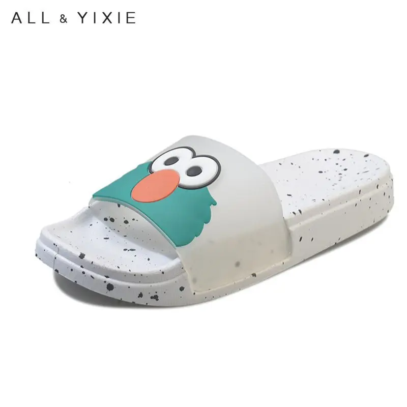 Женские шлепанцы с героями мультфильмов ALL YIXIE повседневные пляжные на лето