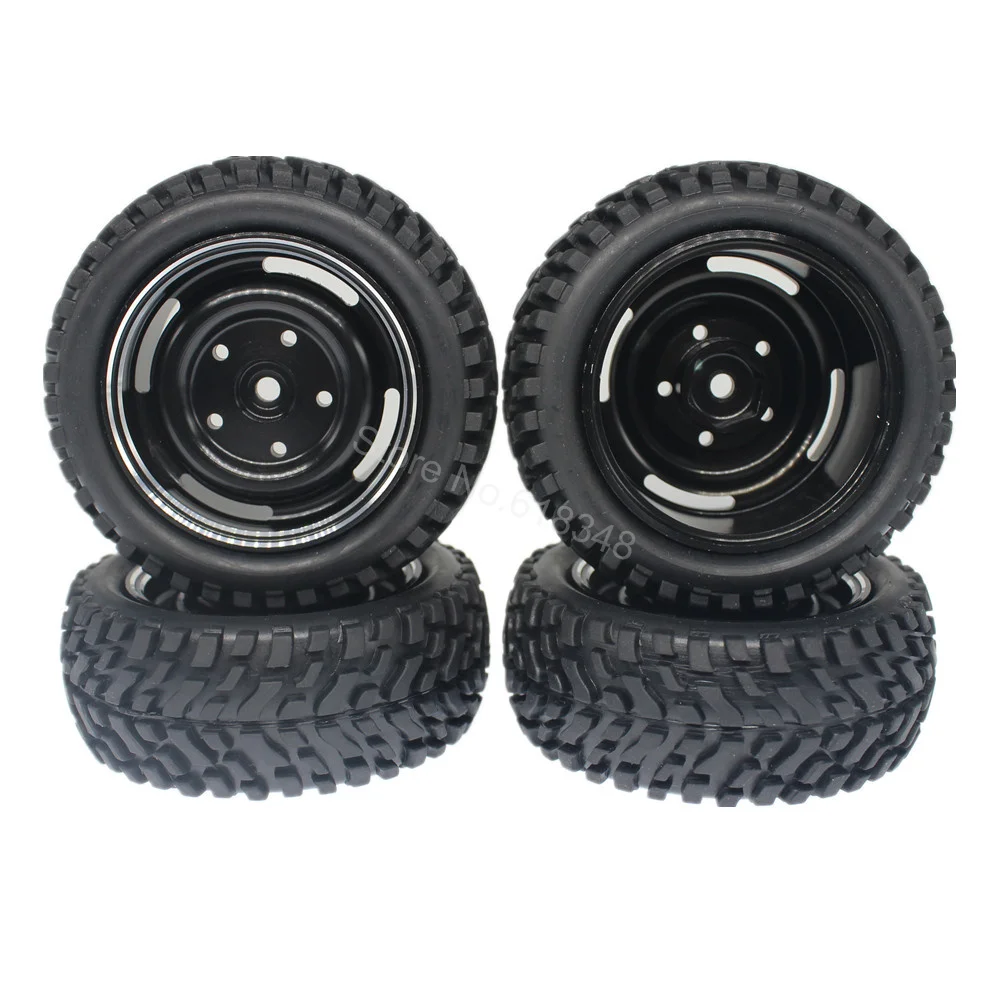 4 шт./лот 76 мм покрышки и алюминиевые диски обода комплект поролоновыми вставками