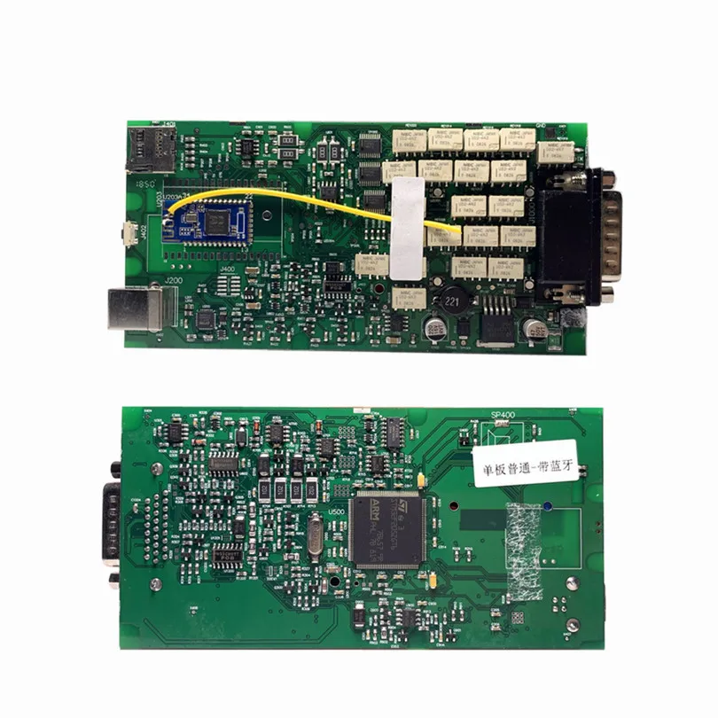 ordinary single pcb Дизайн, OBDIICAT-CDP, Bluetooth, veque, реле TCS Pro, зеленая, одиночная печатная плата, obd2, сканер,00 с ключом, диагностический инструмент - Цвет: ordinary single pcb