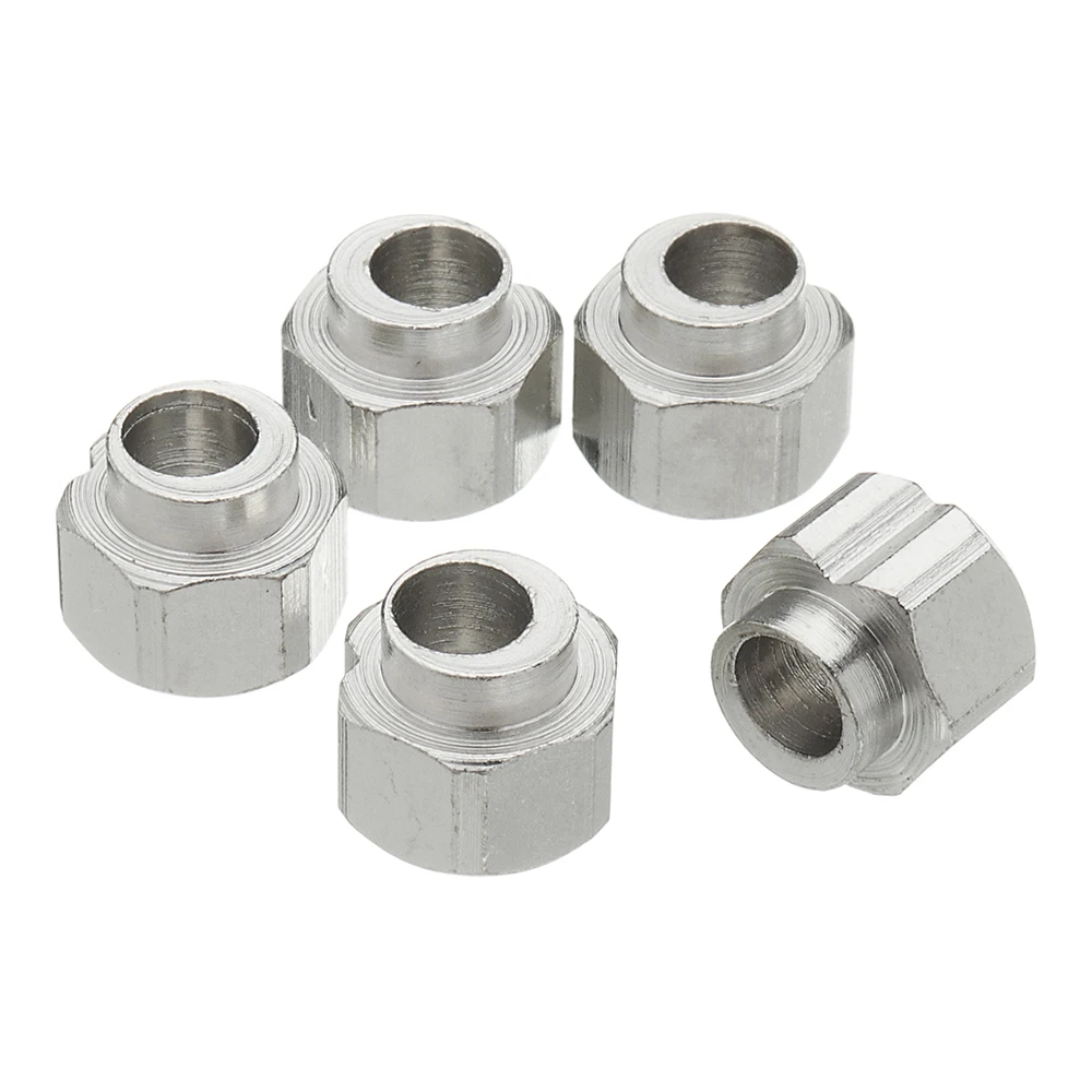 5PCS 5mm Bore Stainless Steel Eccentric Spacers Nut For V Wheel Aluminium Extruder 3D Printer Reprap New | Обустройство дома