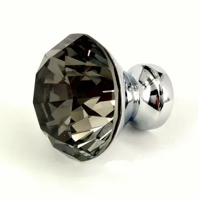 Хрустальное стекло dril ящик шкафа Дверные ручки мебельные фурнитура антикварный