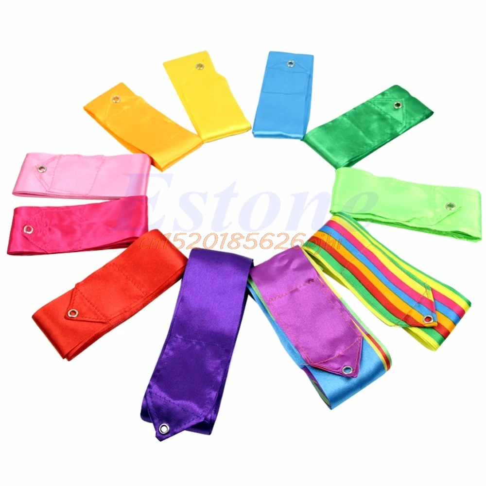 4 м лента для гимнастики и танцев ритмичная художественная гимнастика Растяжка