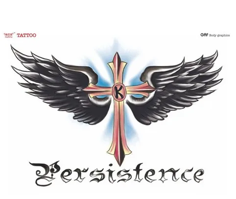 

Persevere Tattoo Subsidies Men And Women Waterproof Lasting English Letter Star Fund Self-Improvement Simulation Tattoo