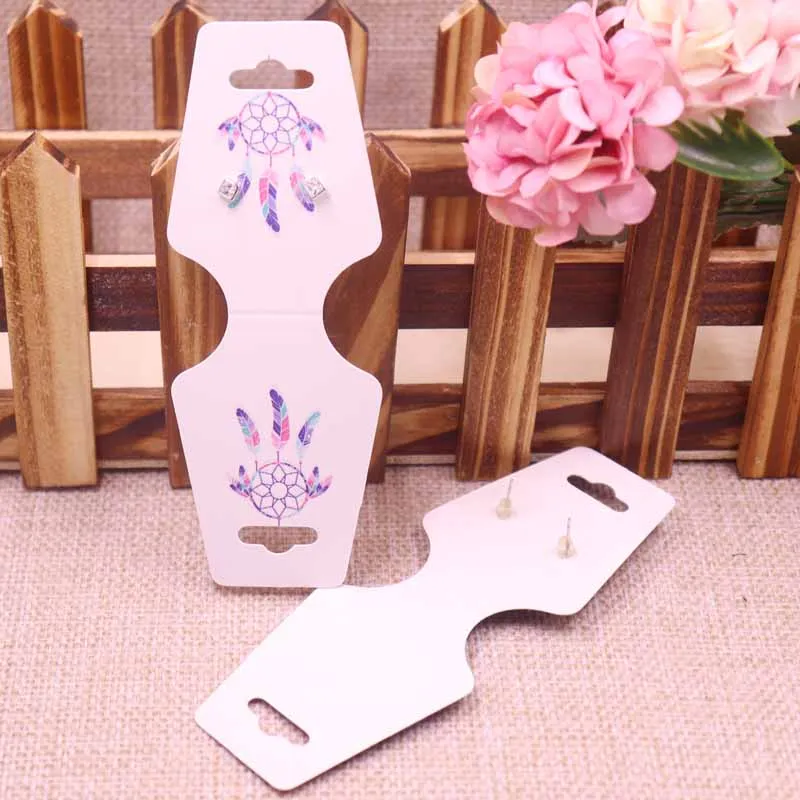 24 шт. красивый подарок ювелирные изделия дисплей карты картон 5 цветов цветной