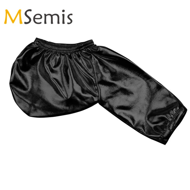 MSemis Для мужчин открытые пенис чехол оболочка колготки нижнее белье латексные