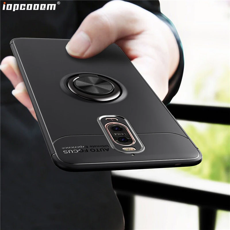 Чехол Mate9 Pro для Huawei Mate 9 деловой чехол с кольцом на палец магнитный держатель