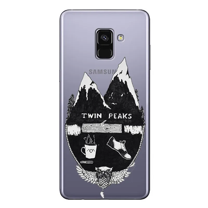 Силиконовый чехол для телефона с принтом Дейла Купера Samsung S6 S7 DEGE S8 S9 S10PLUS S20