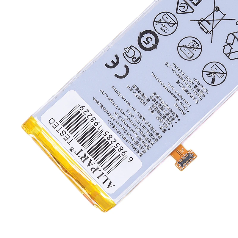 Оригинал Аккумулятор для Huawei Ascend P8 Lite HB3742A0EZC+ 2200mAh | Мобильные телефоны и