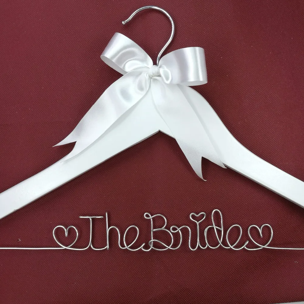 Персонализированная Свадебная вешалка для имени искусственная|hanger name|hanger