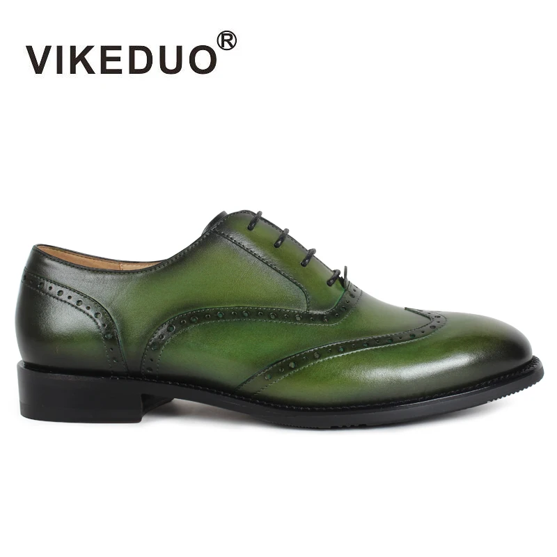 

VIKEDUO Luxury Brand Fashion Lady Shoe 2019 Newest Brock Carved Genuine Leather Oxford Formal Shoes Footwear For Teenage Femme