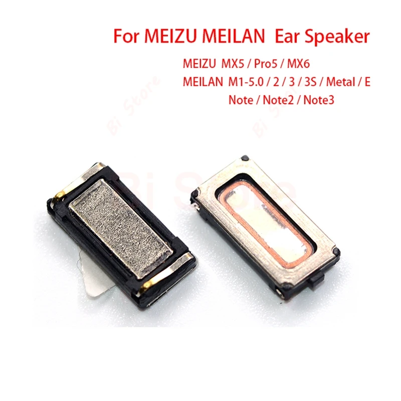 5pcs/lot Ear Speaker Earpiece Receiver Flex Cable For Meizu M1 Note M2 M3 Meilan M3S E M1E M3E | Мобильные телефоны и