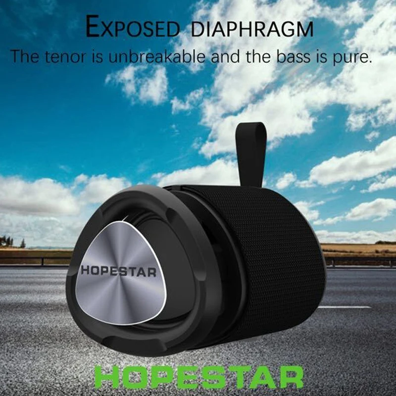 Hopestar P14 портативный наружный Bluetooth водонепроницаемый динамик с тройным углом
