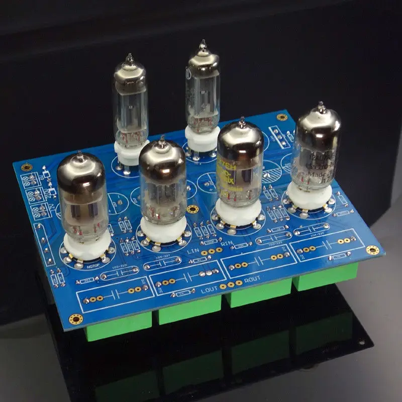 ZEROZONE DIY Hifi 12AU7 + 12AX7 трубчатый предусилитель/стереотрубка|Усилители мощности| |