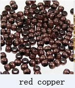 Круглые металлические шарики обжимные наконечники 200 шт. 2 мм золотого