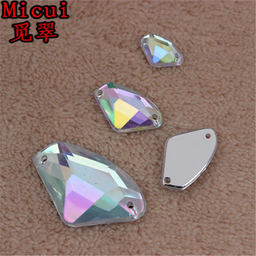 100 шт. декоративные акриловые бусины для одежды ZZ310|crystal flatback rhinestones|flatback rhinestonescrystal