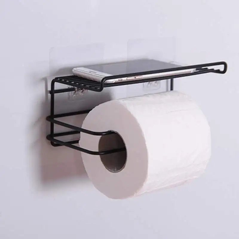 Бытовые туалетные бумажные стеллажи железные дырокол держатель для бумаги
