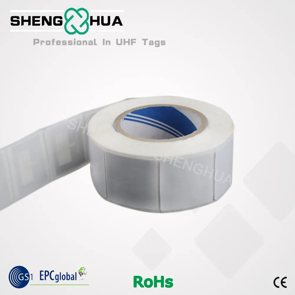 

2000pcs/lot Roll Self Adhesive Tags UHF RFID Stickers Labels Alien H3 Disposable Passive Customization Available Roll Tag