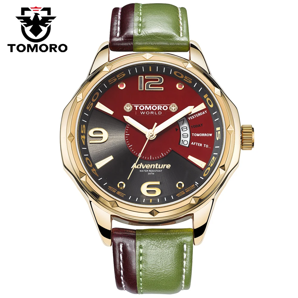 Брендовые роскошные мужские оригинальные дизайнерские часы модные для отдыха