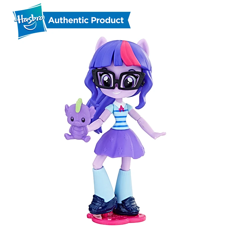 Hasbro My Little Pony Equestria Girls 4,5 дюймов 11 см сумеречные Мини-куклы персонаж фигурка коллекция Модель Кукла для девочки