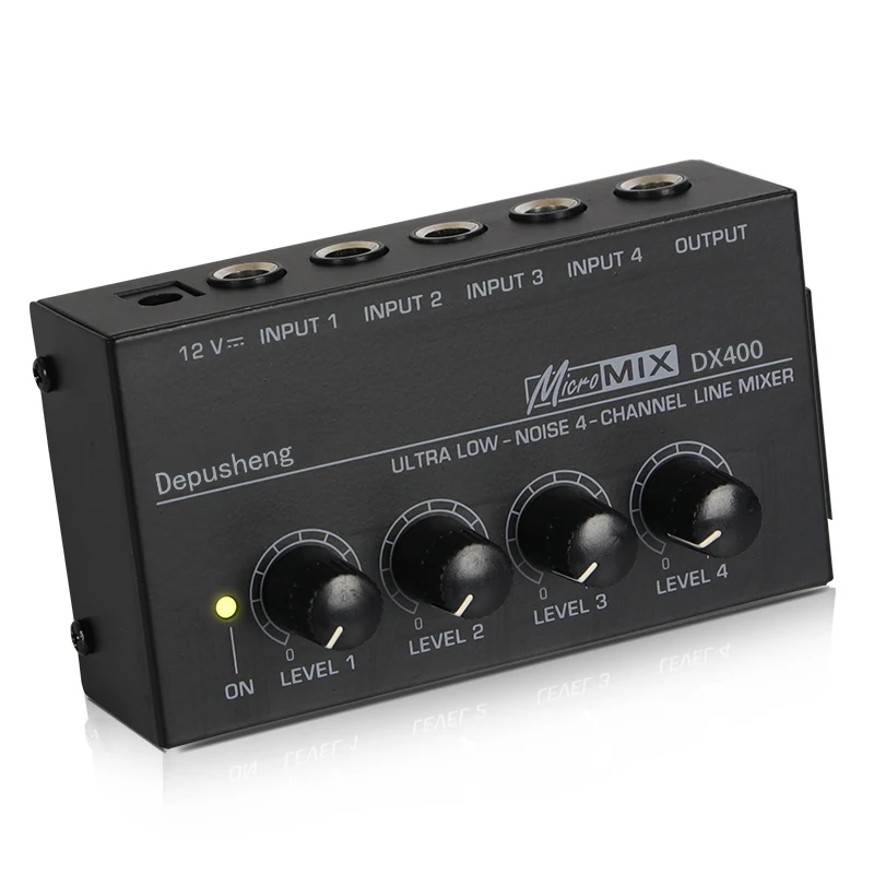 Depusheng 4-канальный линейный миксер DX400 | Электроника