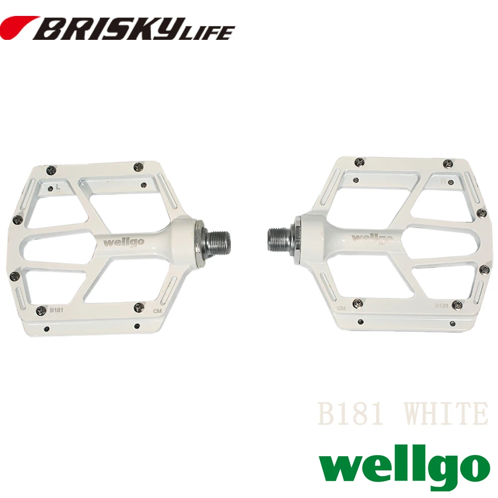 Сплав WELLGO педали для велосипеда Бесплатная доставка Высокое качество цвета BMX