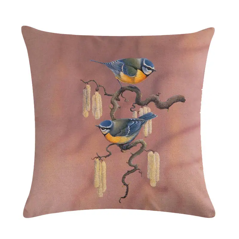 Наволочки 45*45 см kingfisher Birds подушки с узором декоративные наволочки для дома