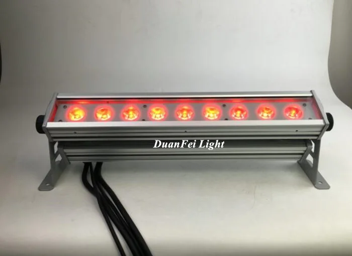 Уличный настенный светодиодный светильник 4 unites 9 шт. 10 Вт в 1 rgbw - купить по