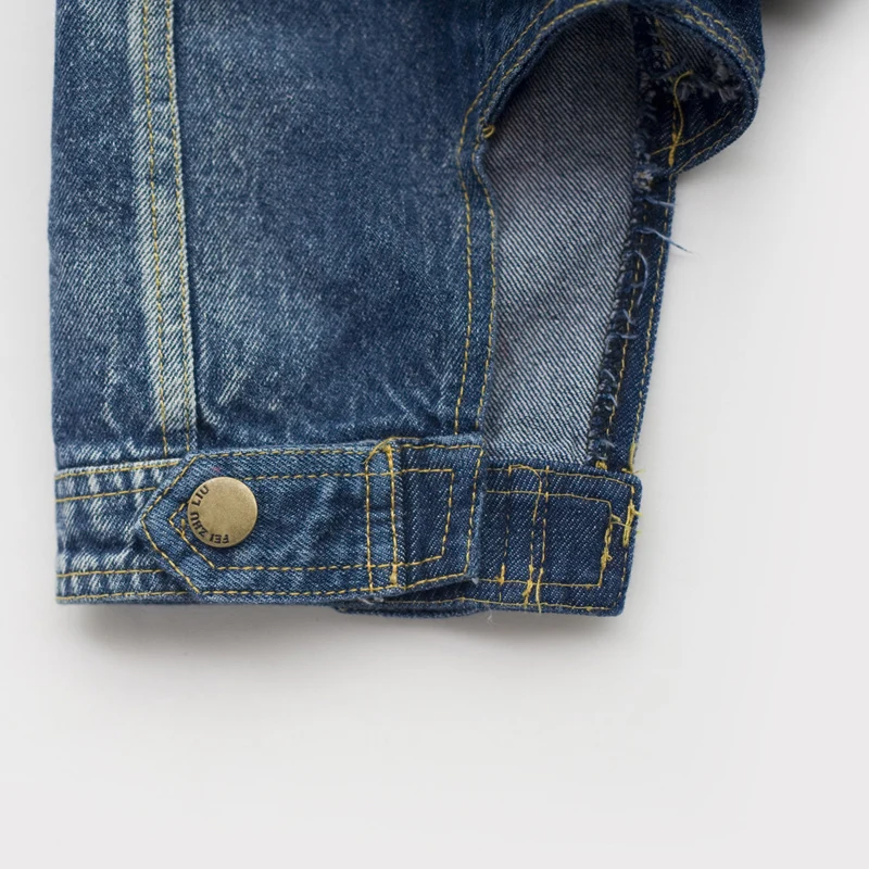 Одежда для кошек и собак Джинсовая куртка Модный жилет щенков Ковбойская одежда