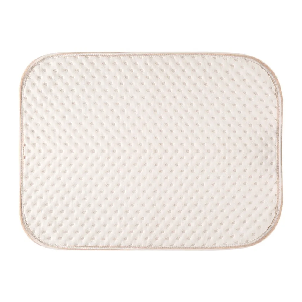

New Organic Colorful Cotton Diaper Bed Pad Waterproof Absorbent Diaper Changing Cover for Baby care size S M L