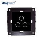 3 Gang 2 Way настенный сенсорный выключатель Wallpad 3 Gang сенсорный переключатель включениявыключения Функция ключ для модуль всего 55*55 мм без переключателя рамка серия сделай сам