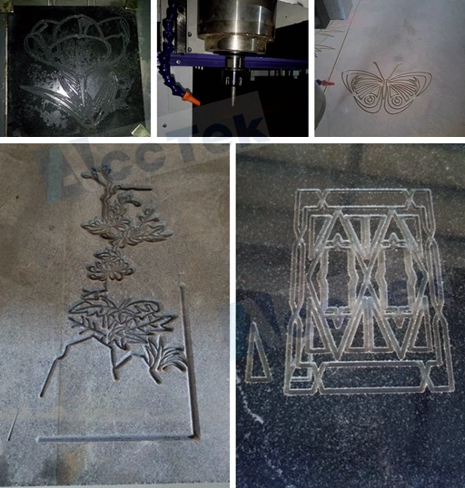 Новый дизайн машины ЧПУ каменная резка маршрутизатор/токарный станок гравировка