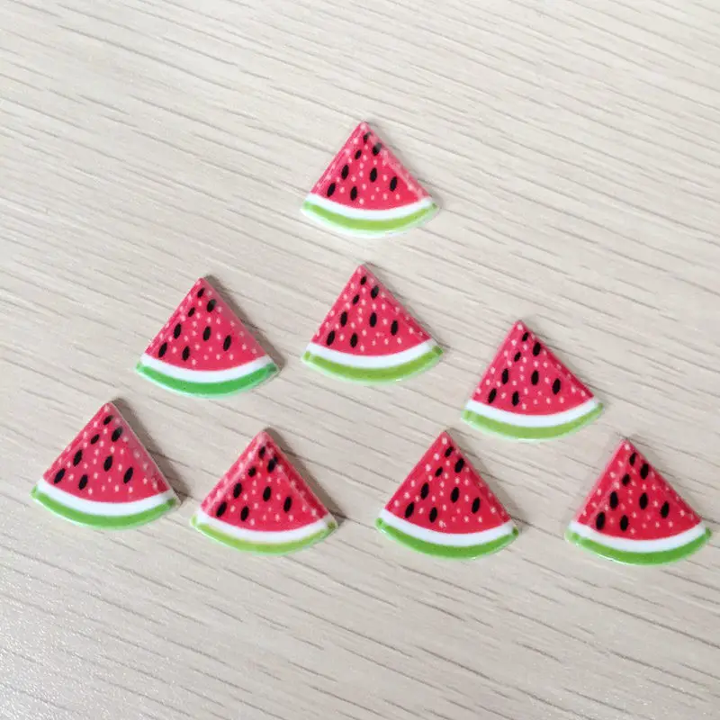 DIY20pieces lovely watermelon telephone flat resin crafts rhinestone buttons scrapbook Jewelry accessories-A738 | Дом и сад