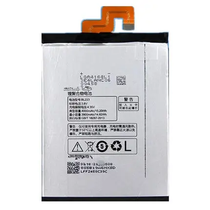 3900 мАч BL223 Аккумулятор для lenovo Vibe Z2 Pro K920 аккумулятор|battery for lenovo|battery forlenovo vibe z2 battery |