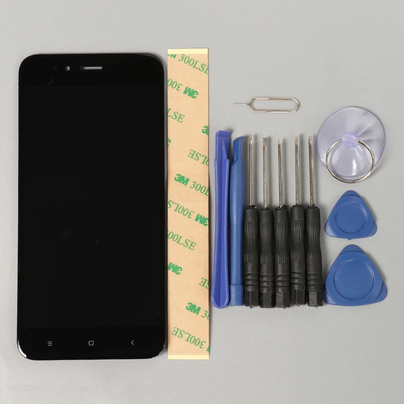 ЖК дисплей для Xiaomi Mi A1 экран сенсорный с рамкой дигитайзер сменная панель MiA1 A 1