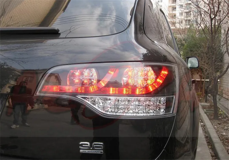 VLAND производитель для автомобиля задний фонарь Audi Q7 светодиодный 2006 2007 2008 2010 с DRL +