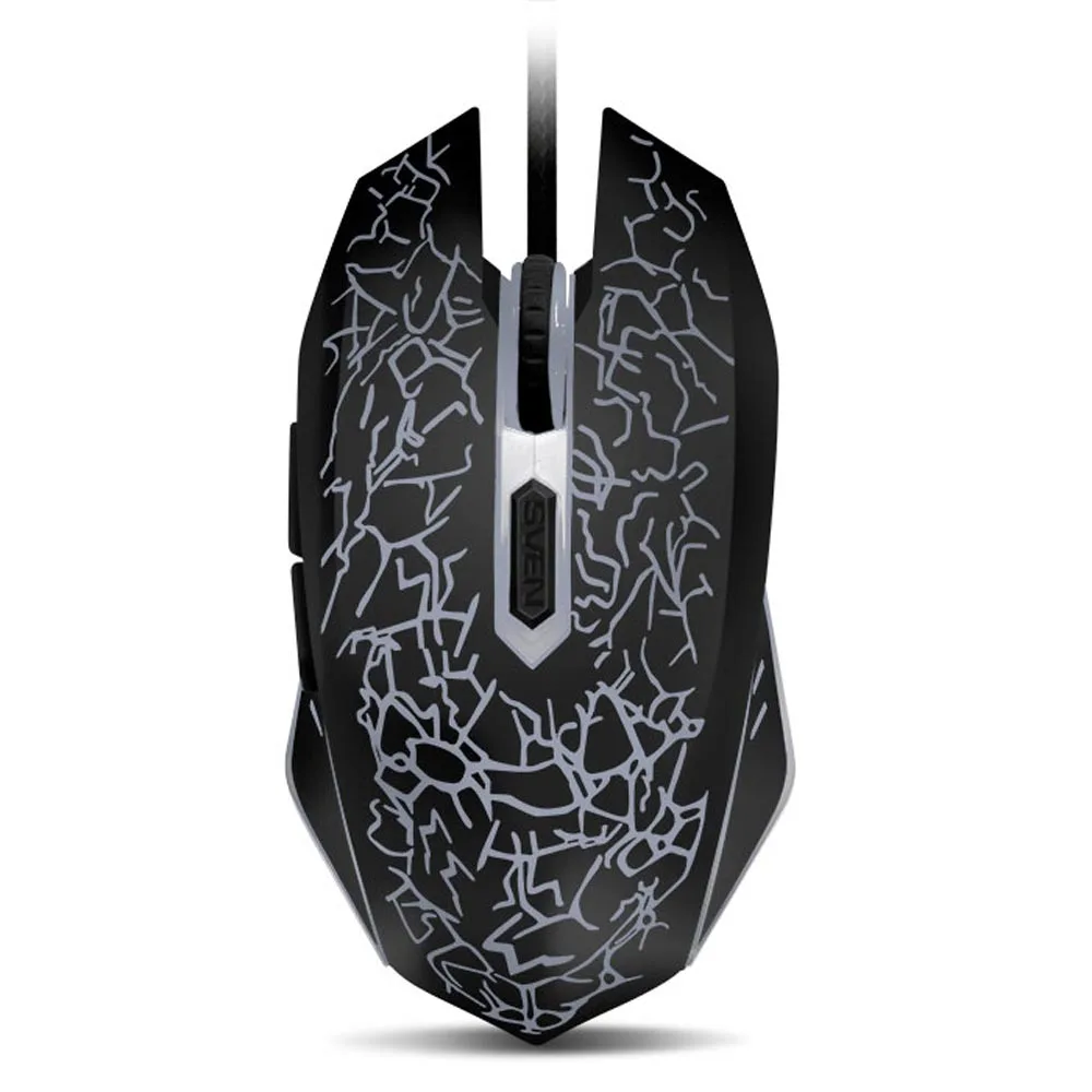 Игровой набор клавиатура+мышь SVEN GS 9400 (114кл.+12Fn зелён/красн/син.