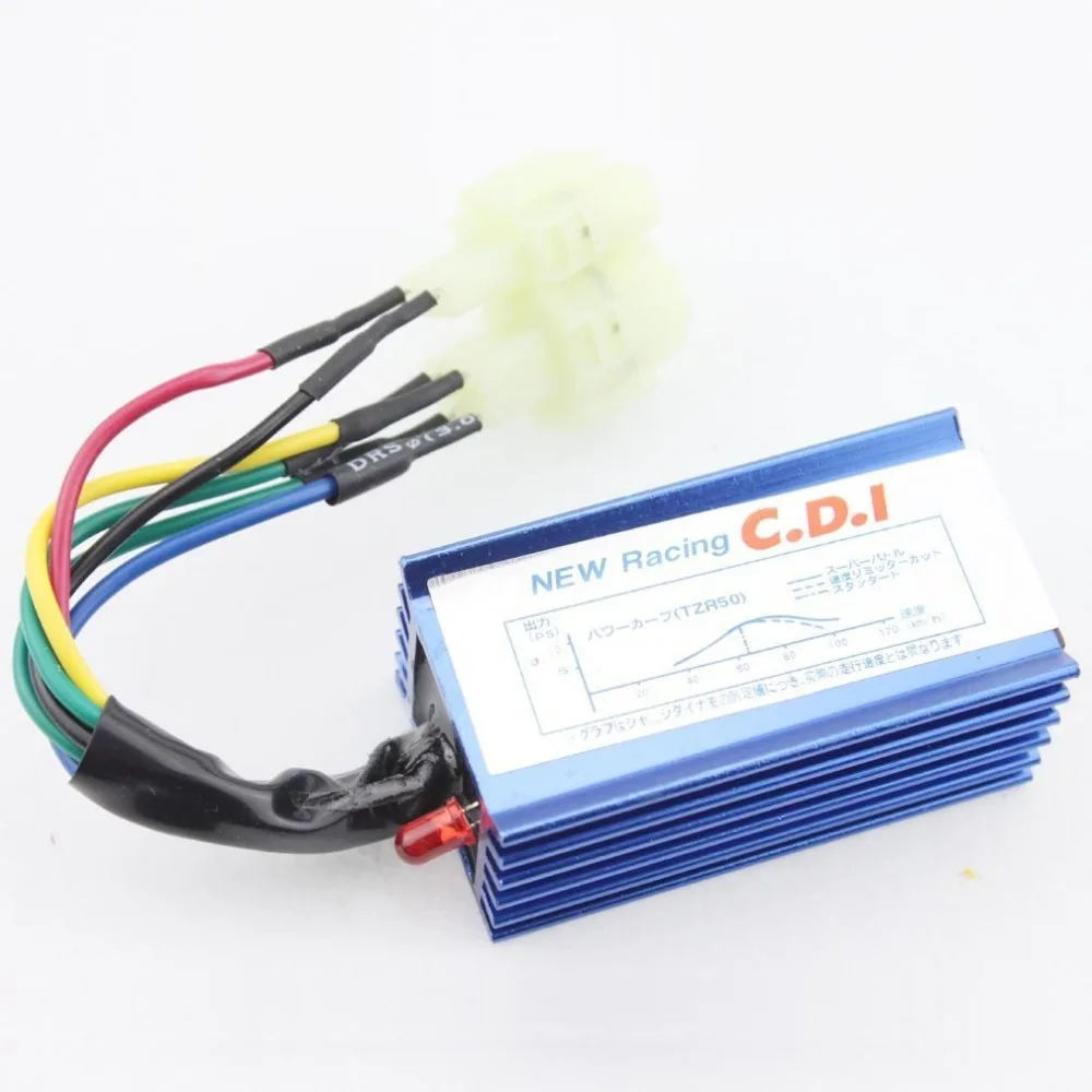 GOOFIT 6 pin Racing CDI катушка зажигания Набор для Yerf Dog GY6 50cc 60cc 80cc 125cc 150cc 139QMB ATV Скутер Go Kart