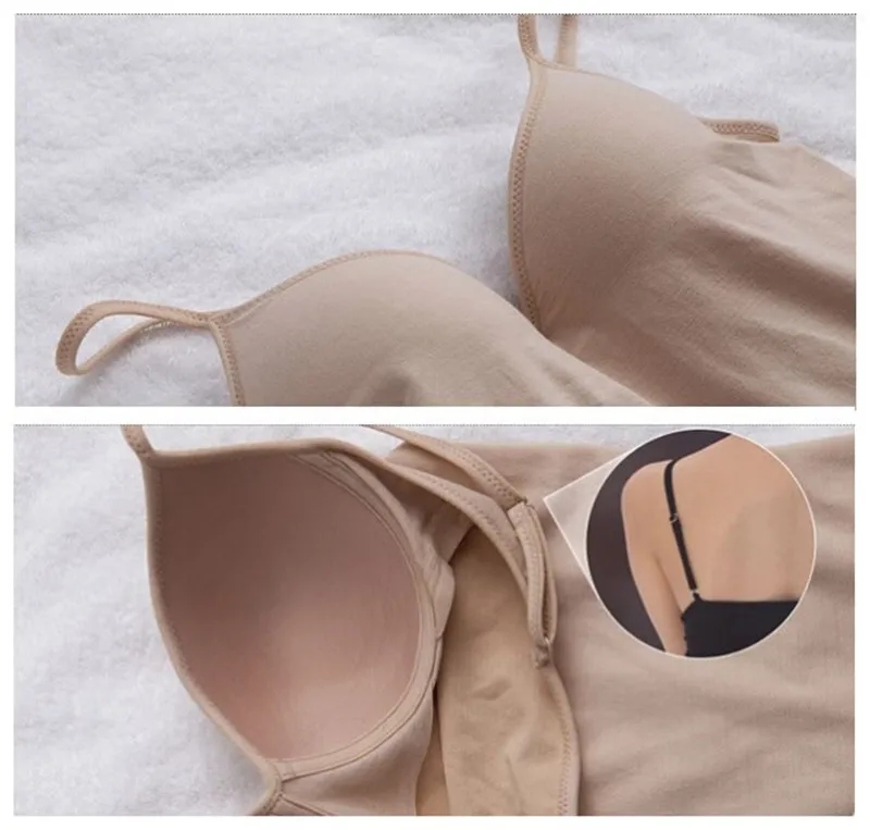 Глубокий V Средства ухода за кожей Шеи пикантные мягкий майка бюстгальтер