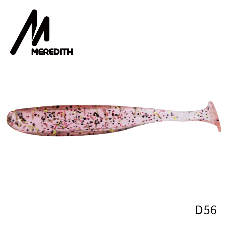 D56 Мягкие приманки Meredith Easy Shiner, 5 см, 0,88 г, 20 шт./лот, плавающие приманки, искусственная Мягкая приманка для рыбы, воблеры, двойные цветные приманки для ловли карпа - Цвет: D56
