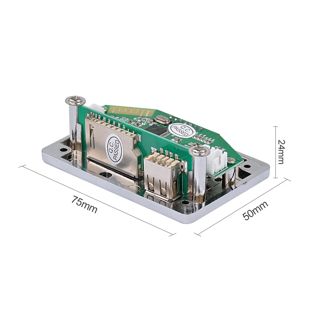 Aiyima 9 12 в LED Bluetooth MP3 декодер плата WAV WMA FLAC плеер аудио модуль Поддержка FM радио USB с