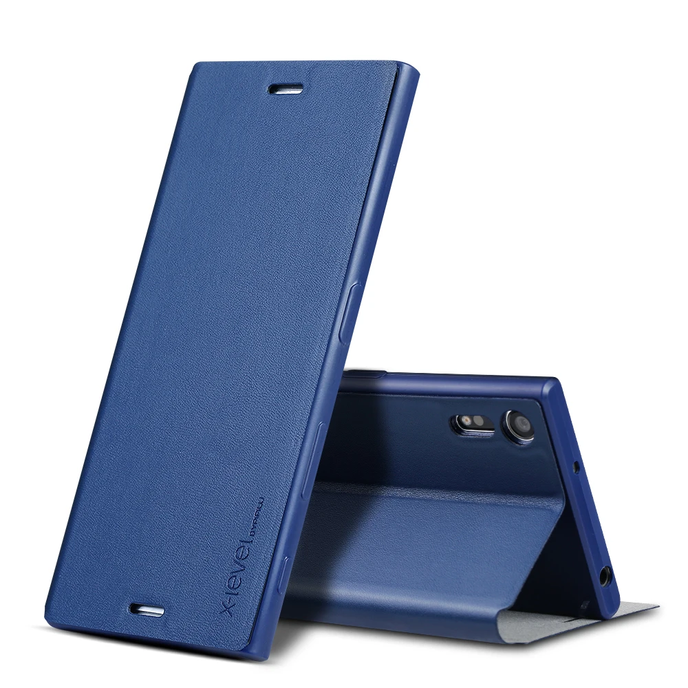 X Level Роскошный чехол из искусственной кожи для sony Xperia XA1 ultra Z3 Z4 Z5 Plus XZ Премиум