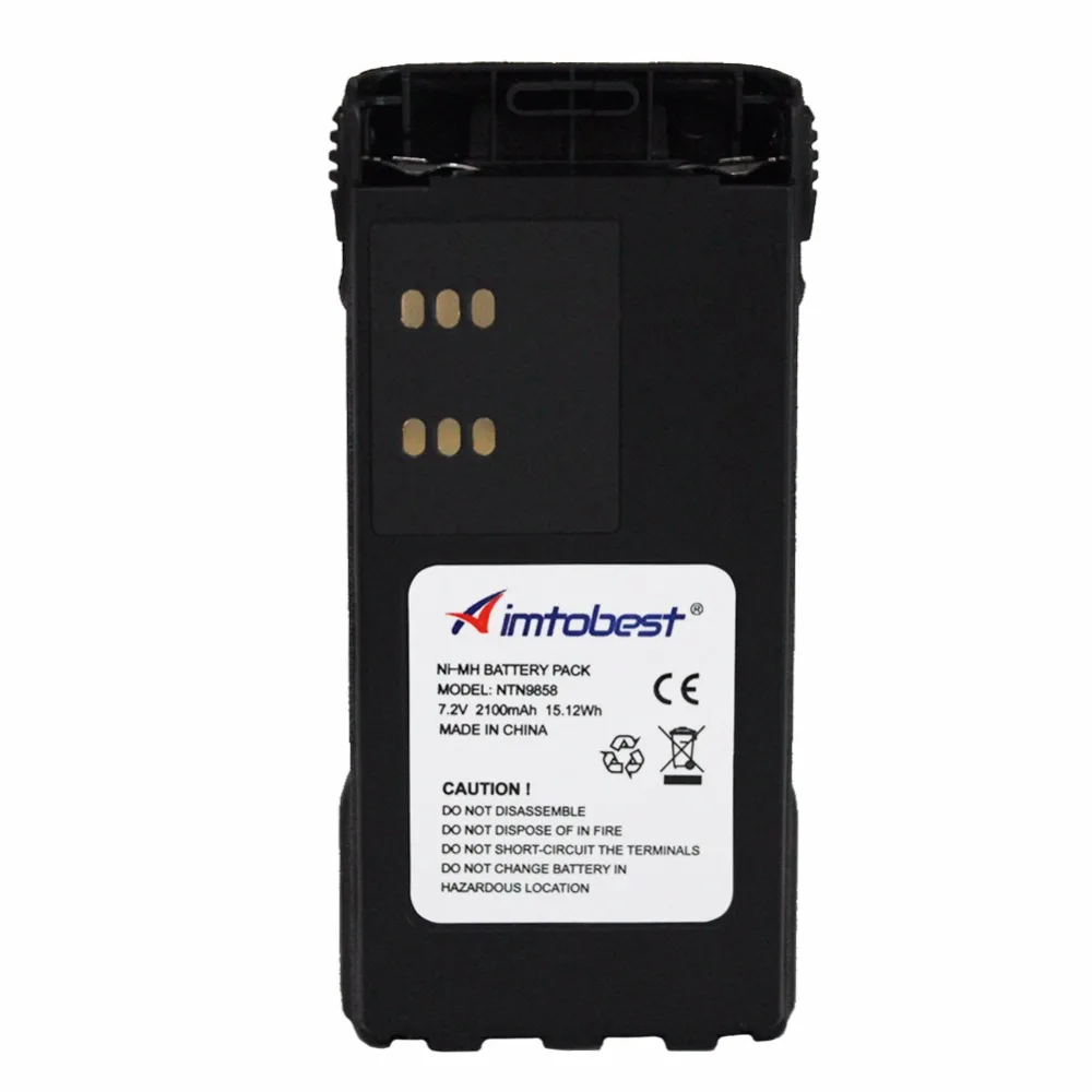 Никель металлогидридный аккумулятор NTN9858 2100 мАч для MOTOROLA Radio XTS1500 XTS2500 MT1500 PR1500 NNTN7554