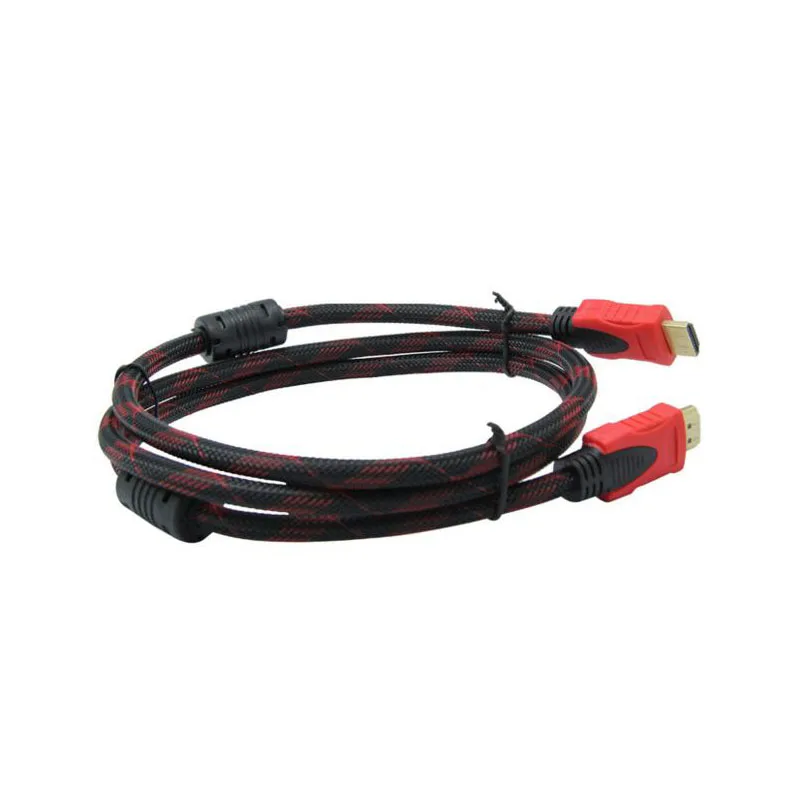 Высококачественный высокоскоростной Плетеный HDMI кабель JINCHI 1080P Версия 1 4 для ТВ