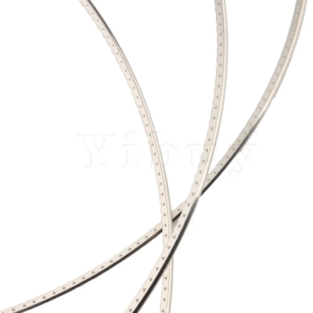 

Yibuy 8feet Guitar Fretwire Hard For Electric Guitar Cupronickel 2.4mm