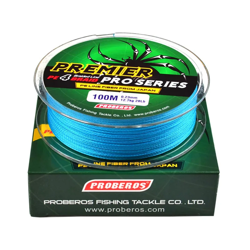 100 м рыболовная леска красный/зеленый/серый/желтый/Синий плетеная в наличии 6LB 100LB