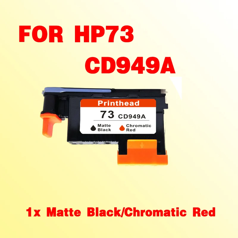 Совместима с печатающей головкой hp73 CD949A матовая черная/хромированная красная