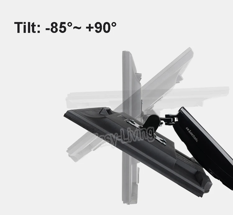 Газовая пружина полный рабочий стол 10 &quot 27&quot ЖК монитор держатель LED компьютер