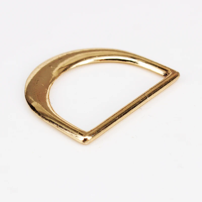 100 шт 25 мм золотистого цвета металлическая d-образная пряжка для ремня рюкзака