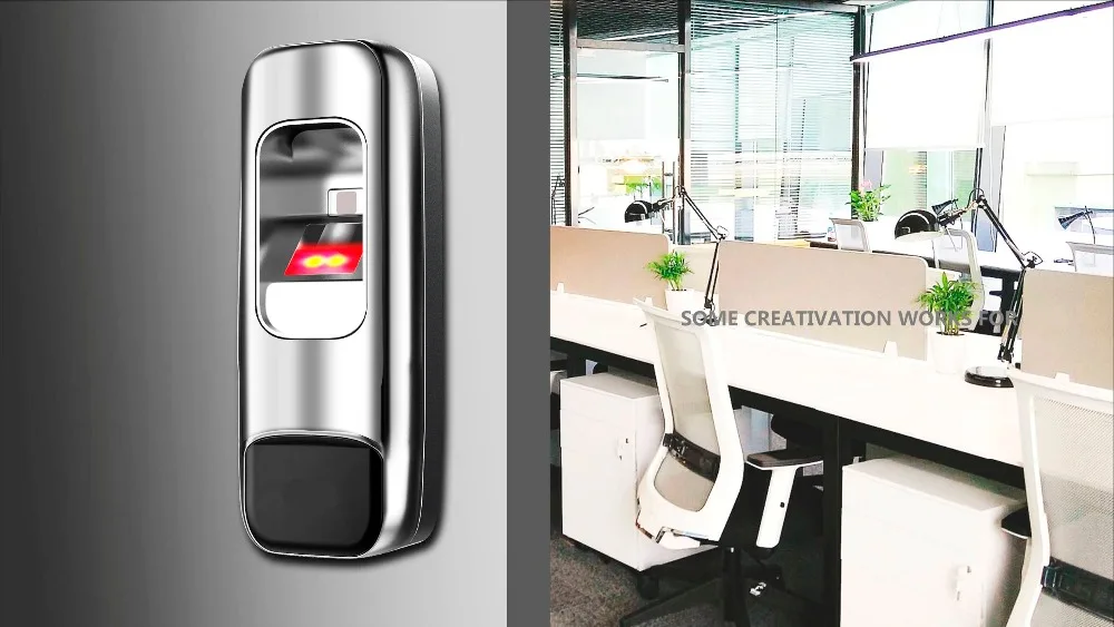 Домашняя безопасность IP68 водонепроницаемый металлический чехол отпечаток